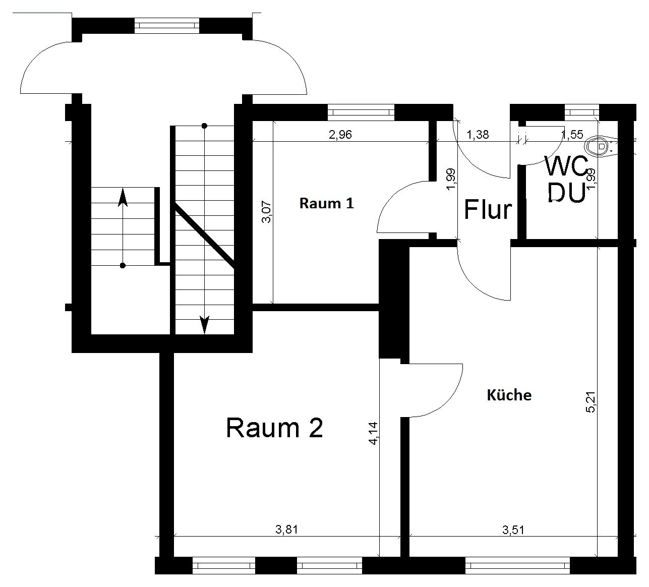 Wohnung zur Miete 348 € 2 Zimmer 44 m²<br/>Wohnfläche 1.<br/>Geschoss 01.02.2025<br/>Verfügbarkeit Regentenstr. 58a Rahser Viersen 41748