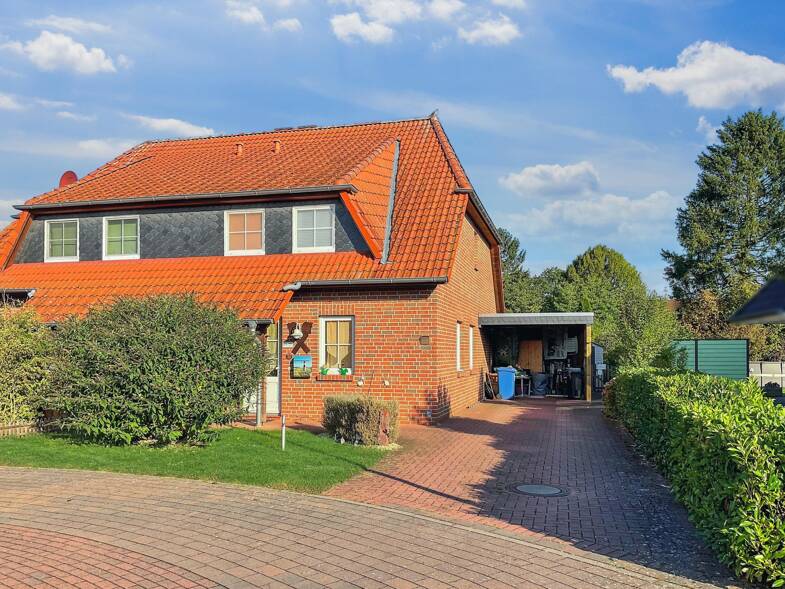 Doppelhaushälfte zum Kauf 250.000 € 4 Zimmer 109 m² 425 m² Grundstück Emtinghausen Emtinghausen 27321