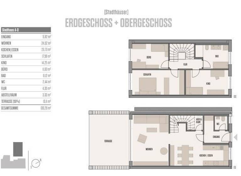 Stadthaus zum Kauf - Erstbezug provisionsfrei 4 Zimmer 130 m² Stadtplatz 16 Viechtach 94234
