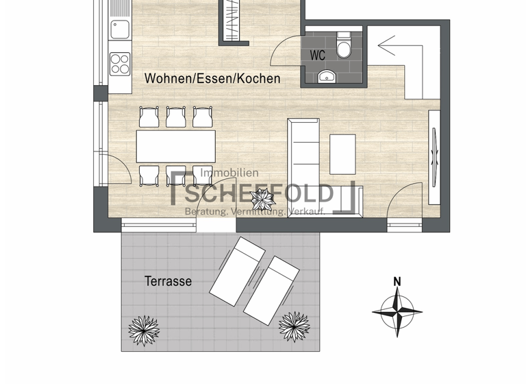Maisonette zum Kauf - Erstbezug provisionsfrei 479.900 € 4,5 Zimmer 116,4 m² EG Au Illertissen-Au 89257