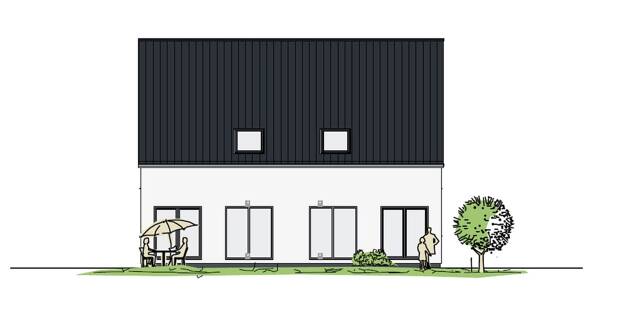 Doppelhaushälfte zur Miete - Neubau 1.600 € 4 Zimmer 107,2 m² 250 m² Grundstück Uelversheim 55278