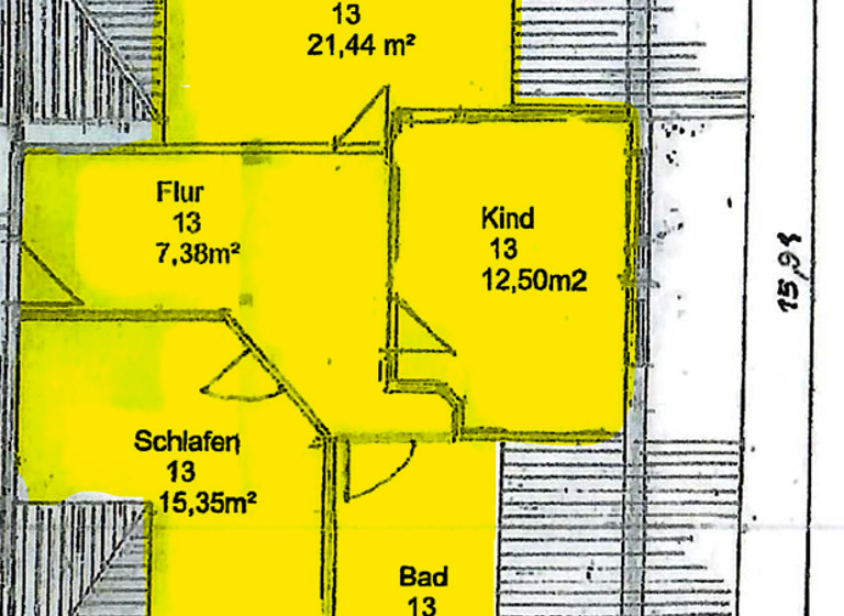 Wohnung zum Kauf 360.000 € 3 Zimmer 66,4 m²<br/>Wohnfläche 2.<br/>Geschoss Polchow Glowe 18551