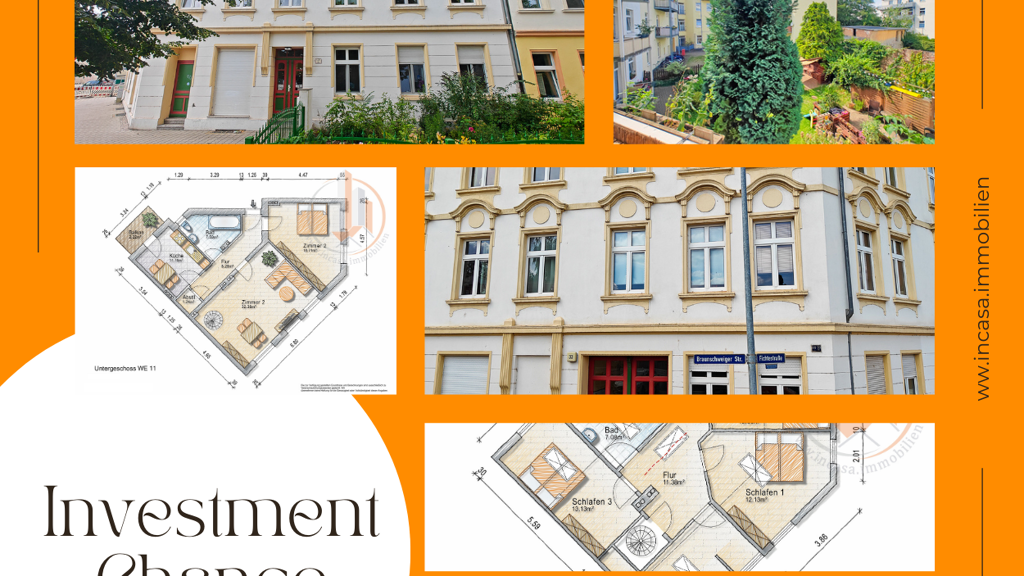 Maisonette zum Kauf 248.640 € 6 Zimmer 148,1 m² 2. Geschoss Braunschweiger Straße 33 Sudenburg Magdeburg 39112