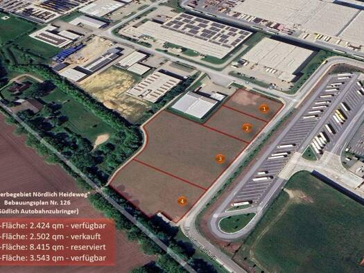 Gewerbegrundstück zum Kauf provisionsfrei 8.000 m² Grundstück Heideweg Henstedt-Ulzburg 24558