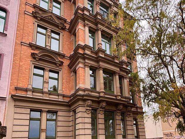 Studio zur Miete 525 € 2 Zimmer 51,3 m² 4. Geschoss frei ab sofort Willy-Brandt-Straße 59 Innenstadt Halle (Saale) 06110