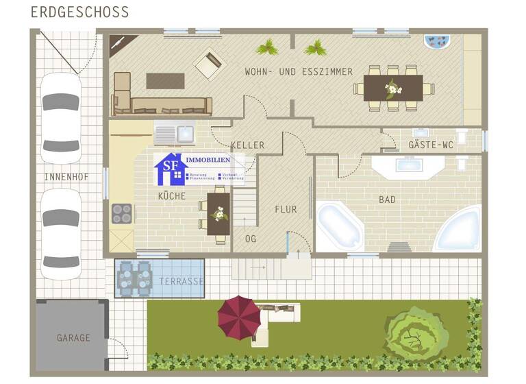 Einfamilienhaus zum Kauf 495.000 € 4 Zimmer 105 m² 519 m² Grundstück frei ab sofort Froschhausen Seligenstadt 63500