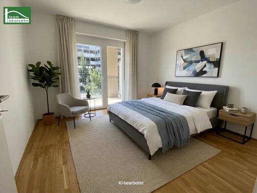 Wohnung zur Miete 637 € 3 Zimmer 53,1 m² 3. Geschoss Brauquartier 15-17 Puntigam Graz 8055