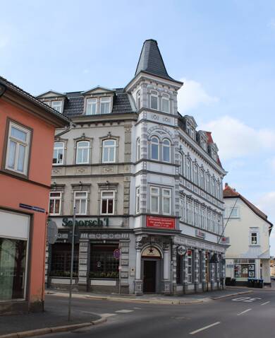 Wohnung zur Miete 540 € 2 Zimmer 90,2 m² 1. Geschoss frei ab sofort Georgenstraße 19a Eisenach Eisenach 99817