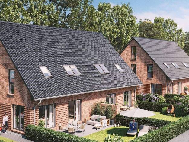 Doppelhaushälfte zum Kauf - Neubau provisionsfrei 890.000 € 5 Zimmer 140 m² 341 m² Grundstück frei ab 01.06.2027 Heinrich-von-Ohlendorff-Straße 21 Lottbek Ammersbek 22949