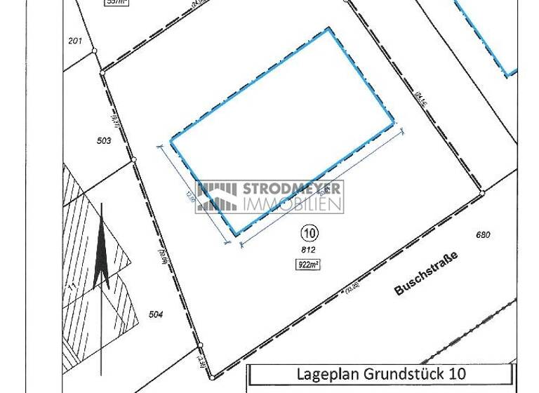 Grundstück zum Kauf provisionsfrei 276.600 € 922 m² Grundstück Buschstr. Boele Hagen 58099