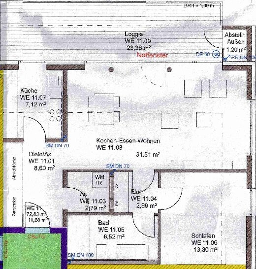 Wohnung zur Miete 1.309 € 2 Zimmer 83 m²<br/>Wohnfläche 15.04.2025<br/>Verfügbarkeit Maximin 1 Trier 54292