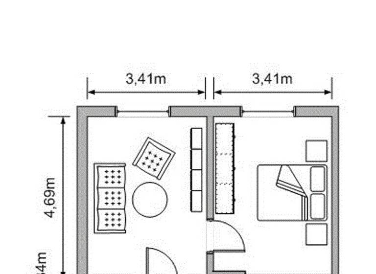 Wohnung zur Miete 200 € 2 Zimmer 45,9 m² Feldstraße 8a Lichtenstein 09350