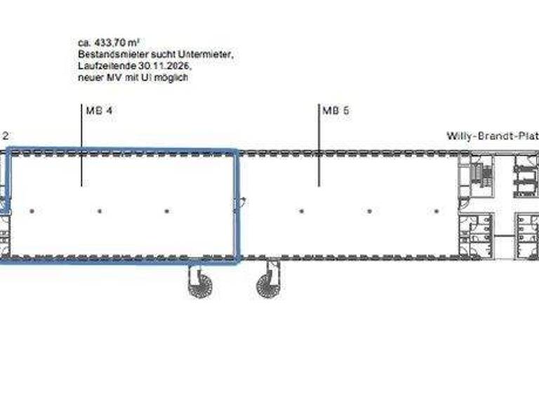 Bürogebäude zur Miete provisionsfrei 17,40 € 952,5 m² Bürofläche teilbar ab 262 m² Trudering-Riem München 81829