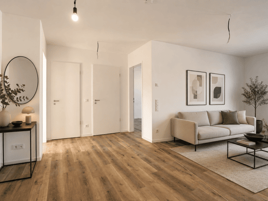Penthouse zur Miete - Erstbezug 933 € 2 Zimmer 71,8 m² 2. Geschoss frei ab sofort Glückaufstraße Hassel Gelsenkirchen-Nord 45896