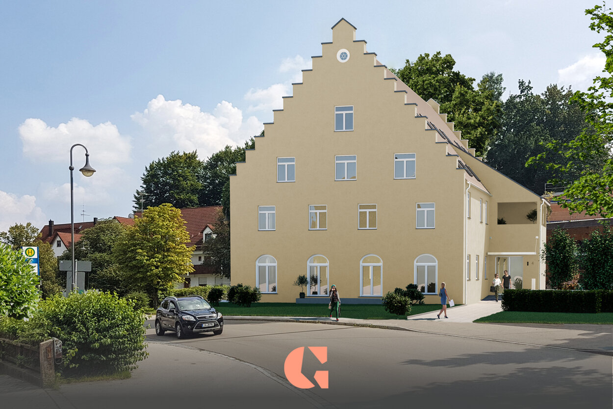 Wohnung zum Kauf 299.900 € 2 Zimmer 47,5 m²<br/>Wohnfläche 2.<br/>Geschoss Kreppen Diedorf 86420