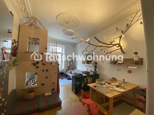 Wohnung zur Miete Tauschwohnung 1.250 € 3 Zimmer 75 m² 2. Geschoss Rotherbaum Eimsbüttel 20146