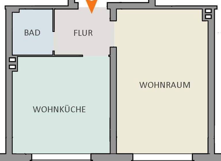 Studio zum Kauf provisionsfrei 196.000 € 1 Zimmer 30,5 m² EG Barmbek-Süd Hamburg 22083