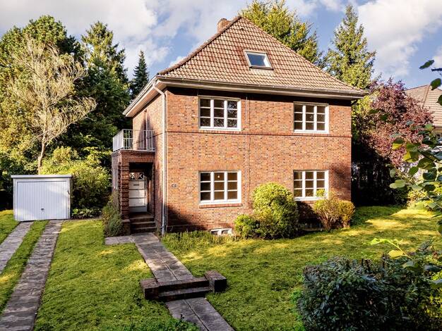 Einfamilienhaus zum Kauf 1.550.000 € 6 Zimmer 145 m² 1.507 m² Grundstück Volksdorf Hamburg 22359