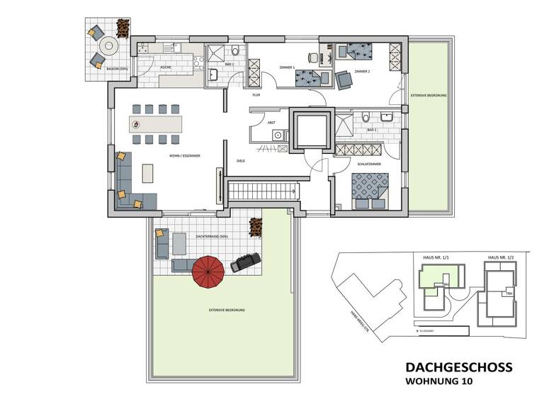 Wohnung zum Kauf - Erstbezug provisionsfrei 819.900 € 4 Zimmer 135,5 m² Hans-Krieg-Straße 1/1 Vaihingen an der Enz 71665
