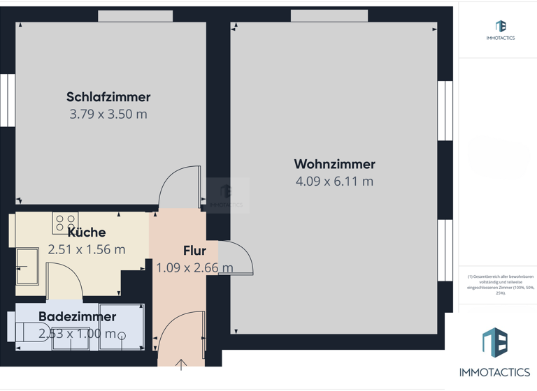 Wohnung zum Kauf 114.900 € 2 Zimmer 49 m² Udenheim 55288