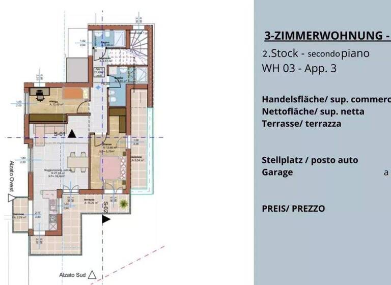 Studio zum Kauf 540.000 € 4 Zimmer 120 m² Leifers 39055