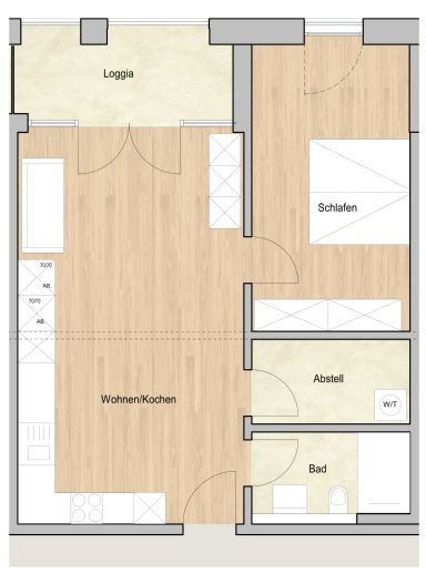 Wohnung zur Miete 650 € 2 Zimmer 61 m²<br/>Wohnfläche 1.<br/>Geschoss 01.01.2025<br/>Verfügbarkeit Puisterweg 3c Bökenförde Lippstadt 59558