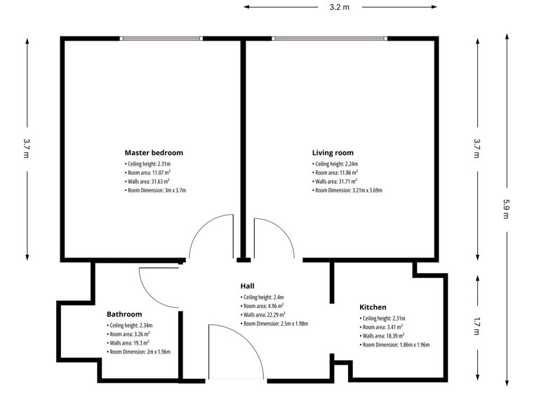 Wohnung zum Kauf 148.000 € 2 Zimmer 41 m² 3. Geschoss Wedel 22880
