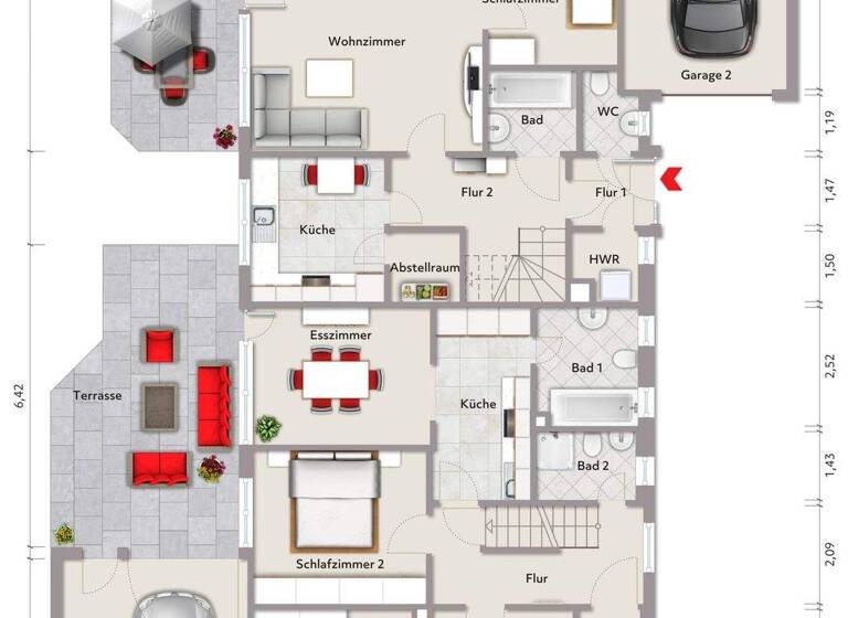 Mehrfamilienhaus zum Kauf 314.000 € 10 Zimmer 176,7 m² 972 m² Grundstück Brake 26919