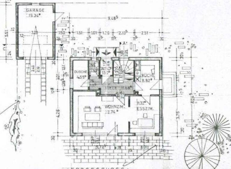 Einfamilienhaus zur Miete 1.250 € 5 Zimmer 116 m² 608 m² Grundstück frei ab sofort Blumenstraße 7 Mühldorf Mühldorf a.Inn 84453