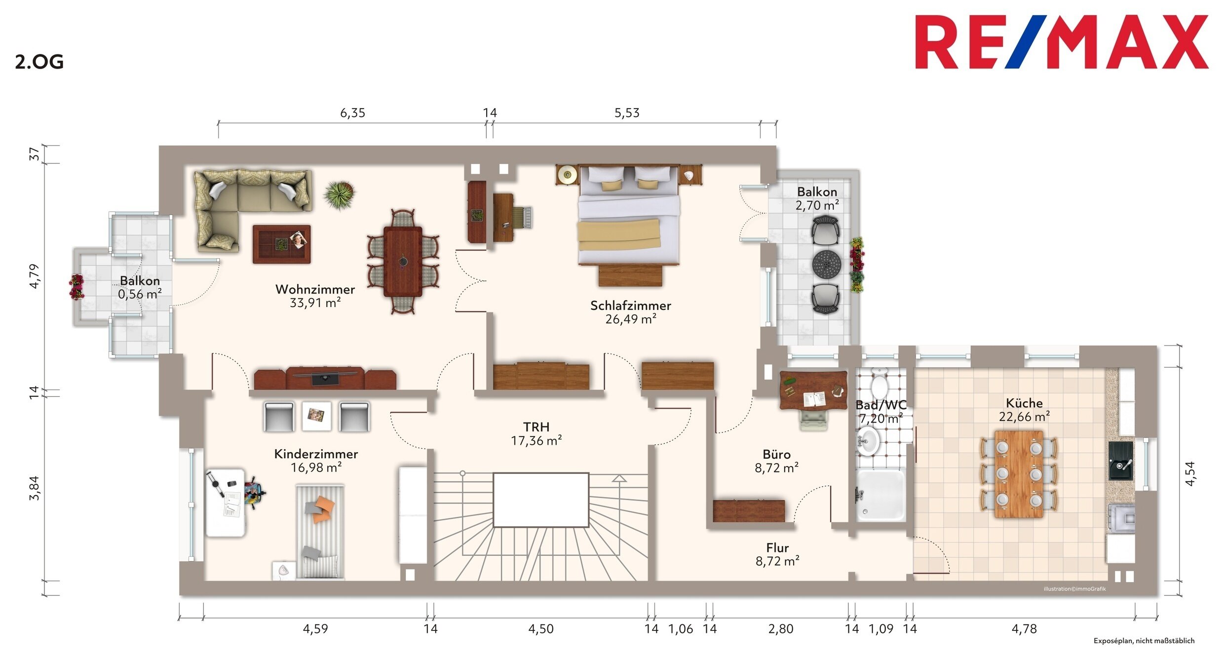 Wohnung zum Kauf 3 Zimmer 129 m²<br/>Wohnfläche 2.<br/>Geschoss Baden-Baden - Kernstadt Baden-Baden 76530