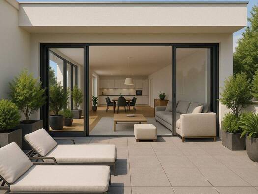 Terrassenwohnung zum Kauf - Erstbezug 689.000 € 4 Zimmer 86 m² EG Weißensee Berlin 13086