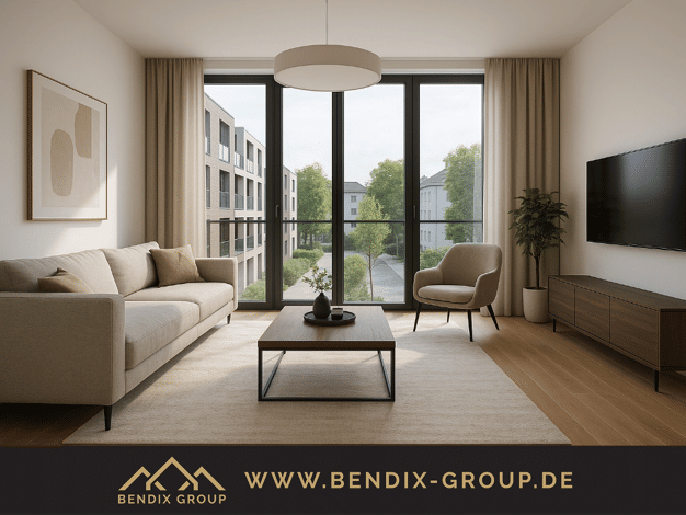 Wohnung zum Kauf - Neubau provisionsfrei 417.000 € 3 Zimmer 79 m² 2. Geschoss Dellviertel Duisburg-Mitte 47053