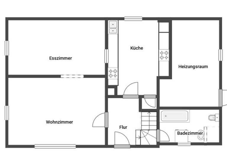 Einfamilienhaus zum Kauf 199.000 € 3 Zimmer 100,4 m² 185,1 m² Grundstück Wittgenborn Wächtersbach 63607
