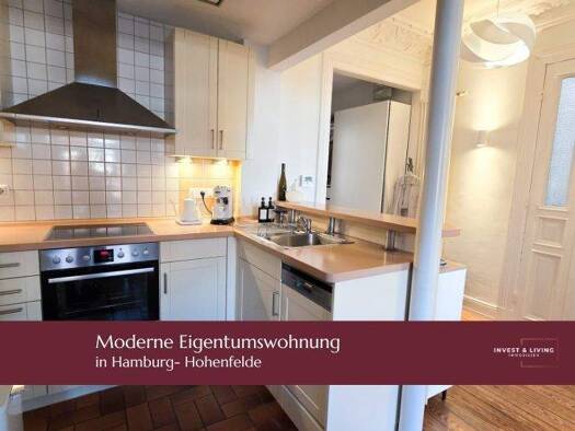 Wohnung zum Kauf 550.000 € 3 Zimmer 79,4 m² Hohenfelde Hamburg 22087