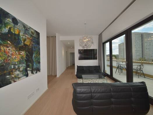 Wohnung zur Miete 2.300 € 3 Zimmer 85,4 m² 7. Geschoss frei ab sofort Wallstraße 21 Mitte Berlin 10179