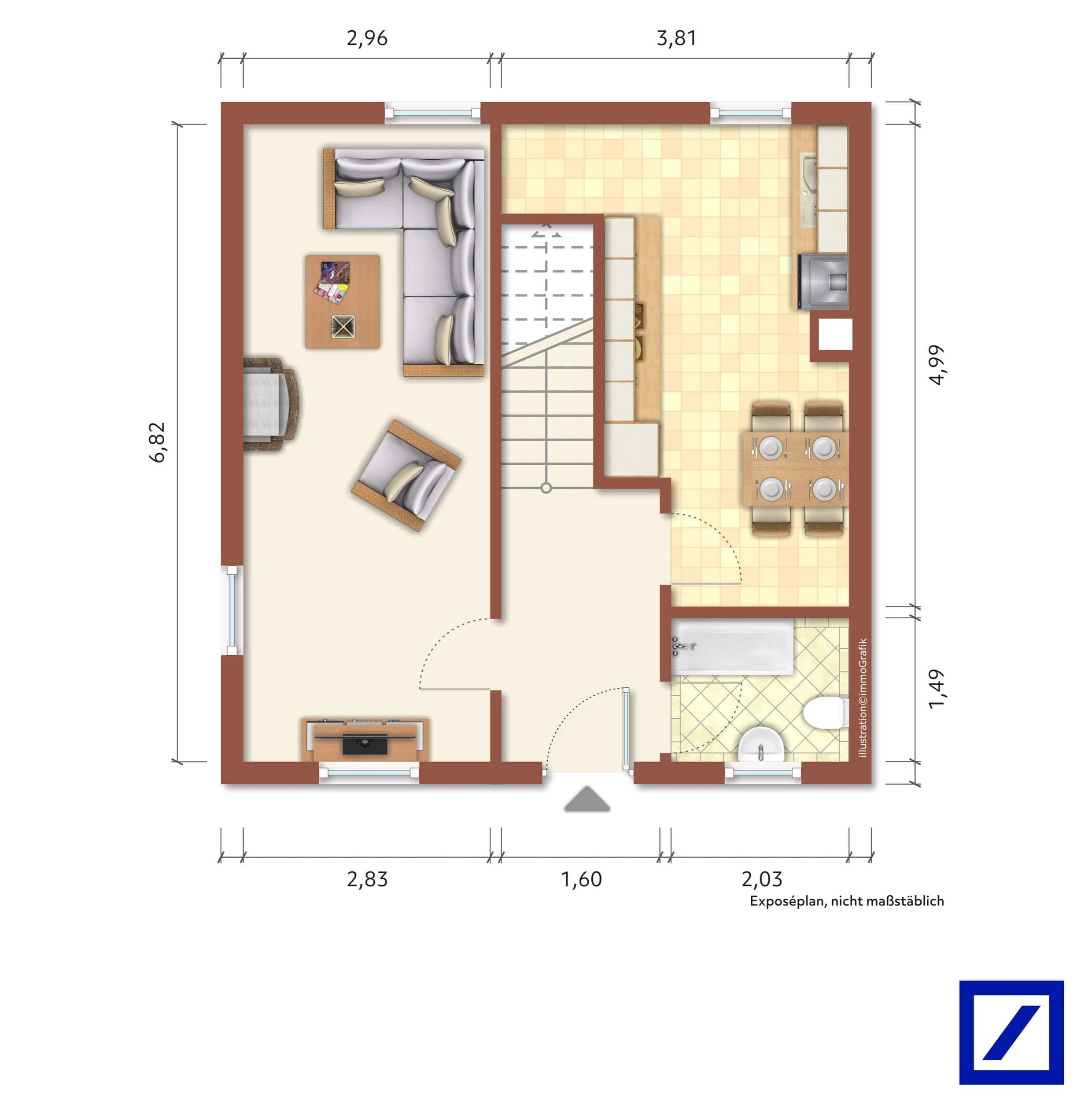 Einfamilienhaus zum Kauf provisionsfrei 39.000 € 5 Zimmer 87 m²<br/>Wohnfläche 82 m²<br/>Grundstück Körbecke Borgentreich 34434