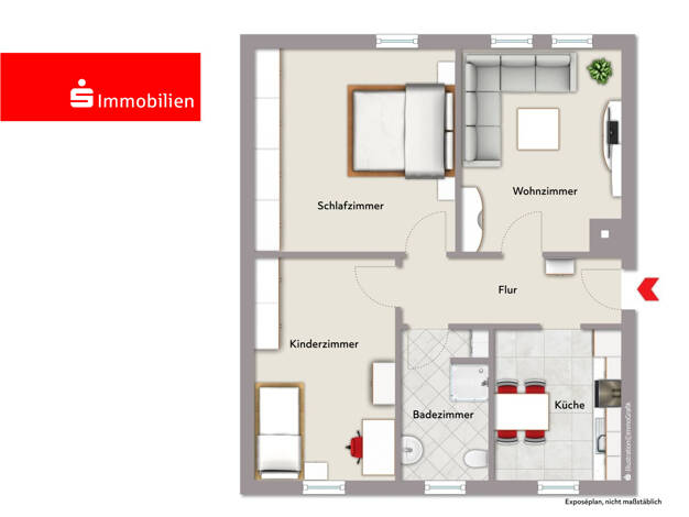 Wohnung zum Kauf provisionsfrei 37.500 € 3 Zimmer 60 m² Roßleben Roßleben 06571