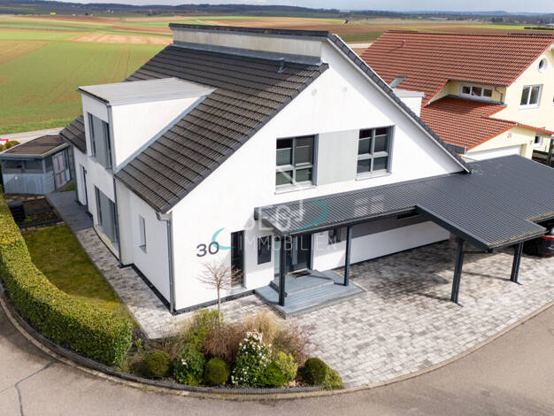 Einfamilienhaus zum Kauf 699.000 € 5,5 Zimmer 234,7 m² 596 m² Grundstück Alte Hohle 30 Brettach Langenbrettach 74243