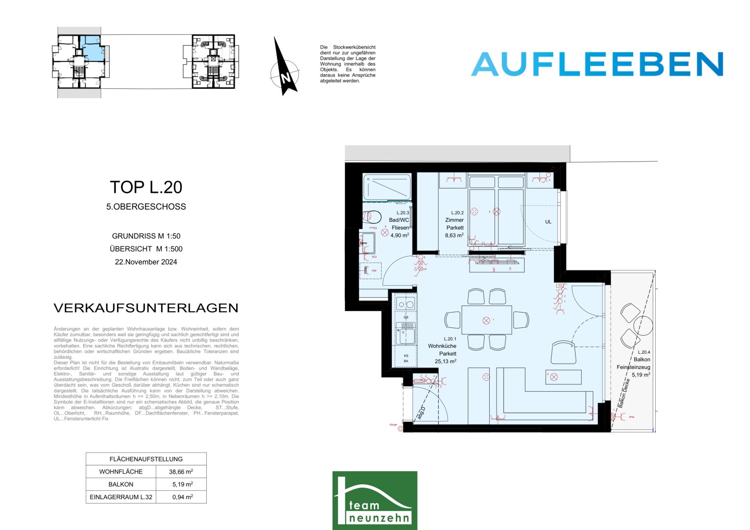 Wohnung zum Kauf provisionsfrei 279.900 € 2 Zimmer 38,7 m²<br/>Wohnfläche 5.<br/>Geschoss Leebgasse 67 Wien 1100