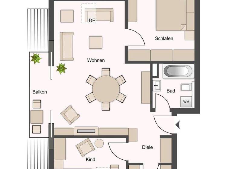Wohnung zum Kauf 280.000 € 3 Zimmer 73 m² Bad Wimpfen 74206