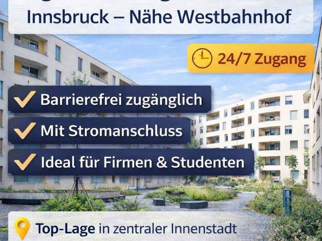 Lagerhalle zur Miete provisionsfrei 190 € 10 m² Lagerfläche Andreas-Hofer-Straße 53 Wilten Innsbruck 6020