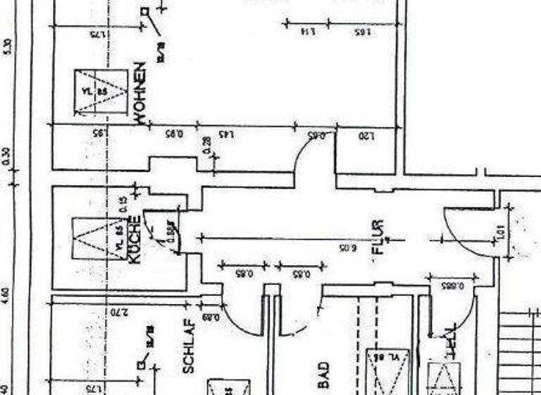 Wohnung zur Miete 585 € 2 Zimmer 65 m² 3. Geschoss frei ab sofort Rosenstr. 2 Radebeul 01445