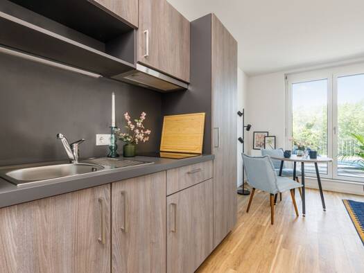 Wohnung zur Miete 740 € 1 Zimmer 29,4 m² 2. Geschoss Rennbahnstraße 83 Weißensee Berlin 13086