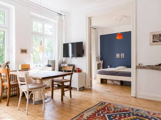 Wohnung zur Miete 1.800 € 3,5 Zimmer 75 m² Geschoss 1/4 frei ab 01.01.2026 Henriettenstraße 38 Eimsbüttel Hamburg 20259