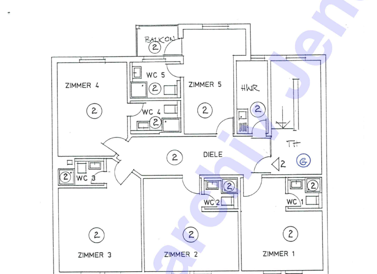 Wohnung zum Kauf 365.000 € 5 Zimmer 112 m² 1. Geschoss Wenigenjena Jena 07749