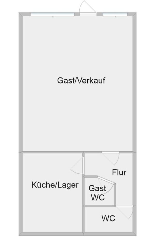 Restaurant zur Miete 1.500 € 40 m²<br/>Gastrofläche Äußerer Westen Regensburg 93049