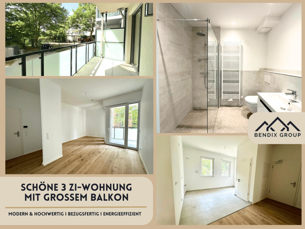 Wohnung zum Kauf - Erstbezug provisionsfrei 399.000 € 3 Zimmer 73,2 m² EG Großzschocher Südwest 04249