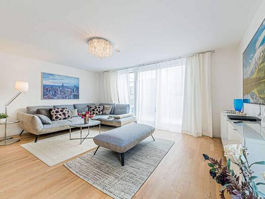 Wohnung zur Miete 3.250 € 3 Zimmer 92 m² 3. Geschoss Sachsenhausen Frankfurt am Main 60596