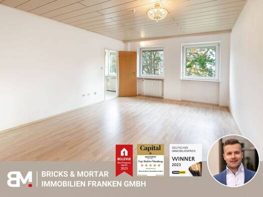 Wohnung zum Kauf 119.000 € 31 m² 1. Geschoss Zerzabelshof Nürnberg 90480
