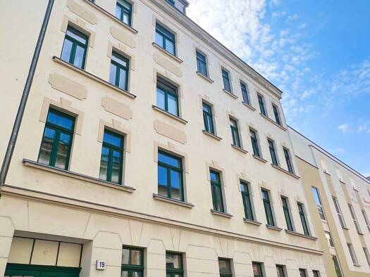 Wohnung zur Miete 1.109 € 3 Zimmer 83 m² 4. Geschoss Lößniger Straße 19 Südvorstadt Leipzig 04275